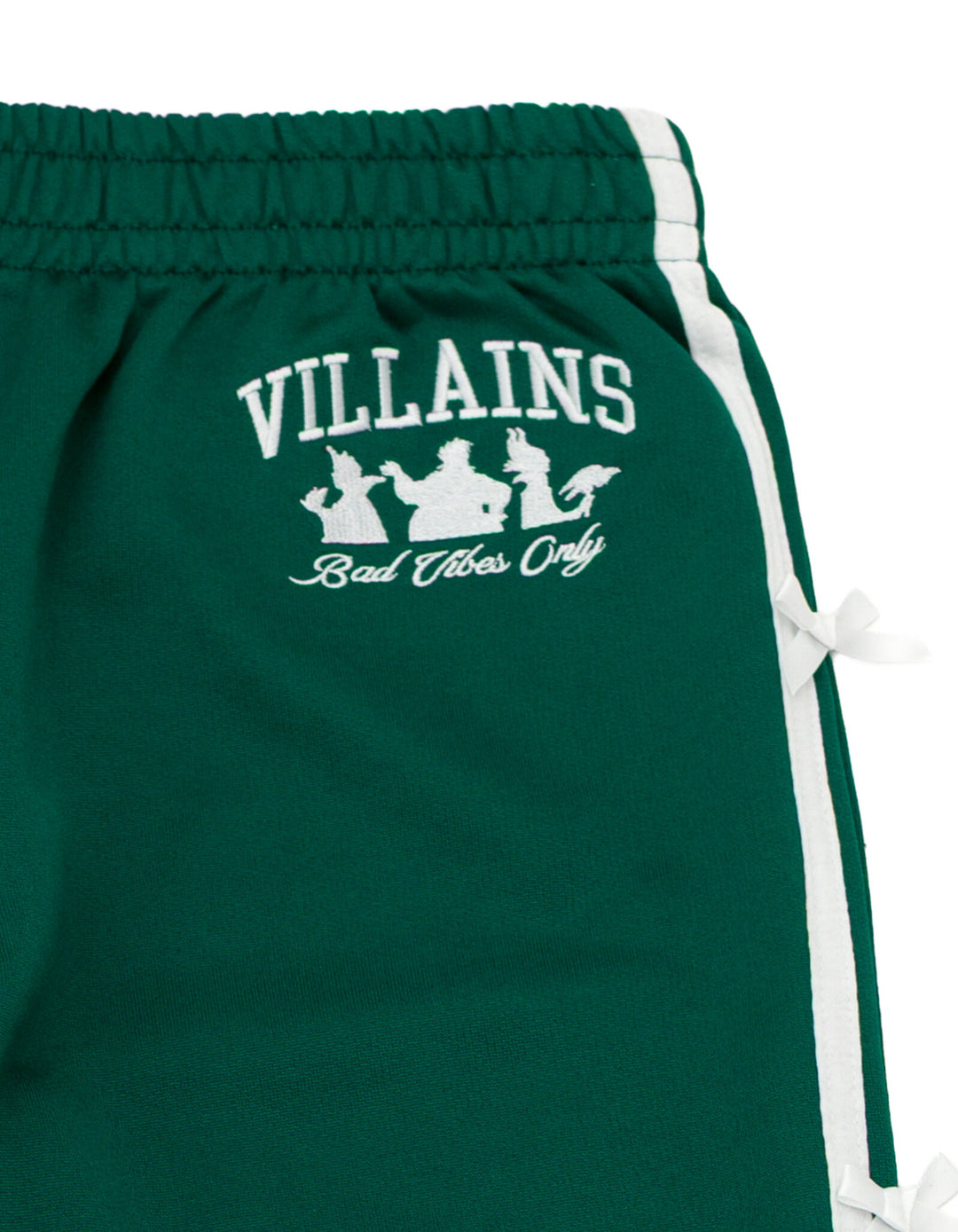 Disney Villains Women's Athletic Track Pants Evergreen