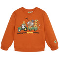 John Deere Boys' Holiday Fleece Pullover Pumpkin Orange