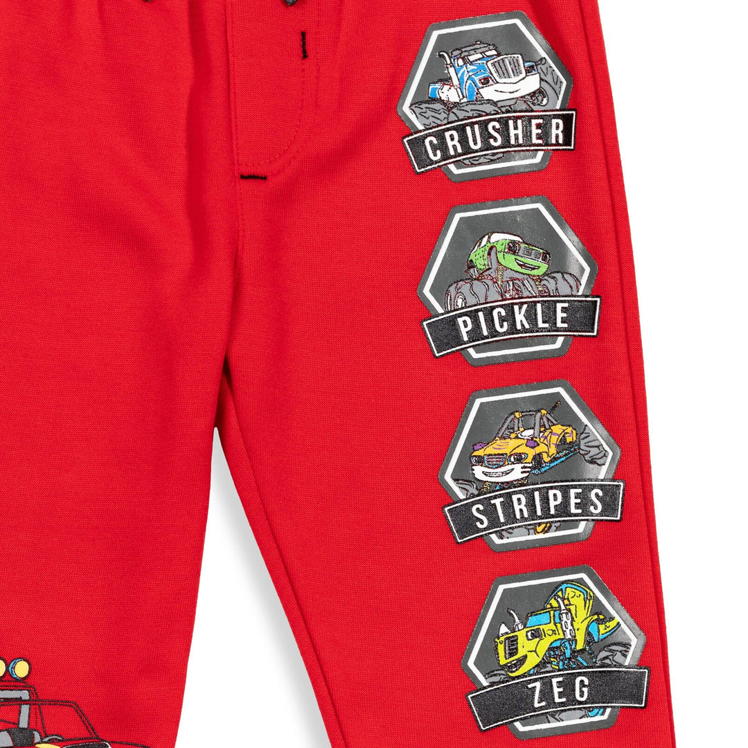 Blaze and the Monster Machines - Pack de 2 pantalones jogger de forro polar