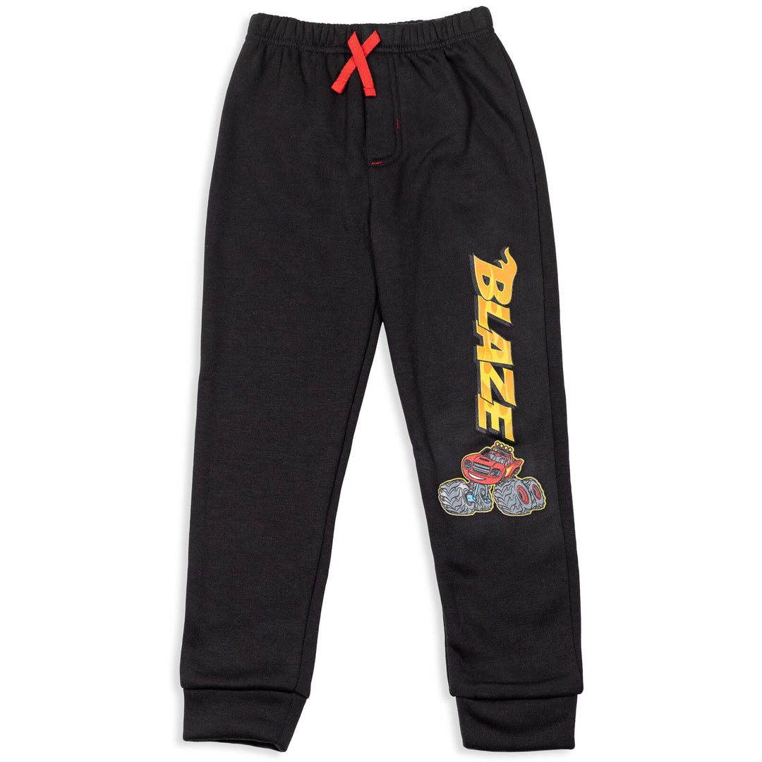 Blaze and the Monster Machines - Pack de 2 pantalones jogger de forro polar