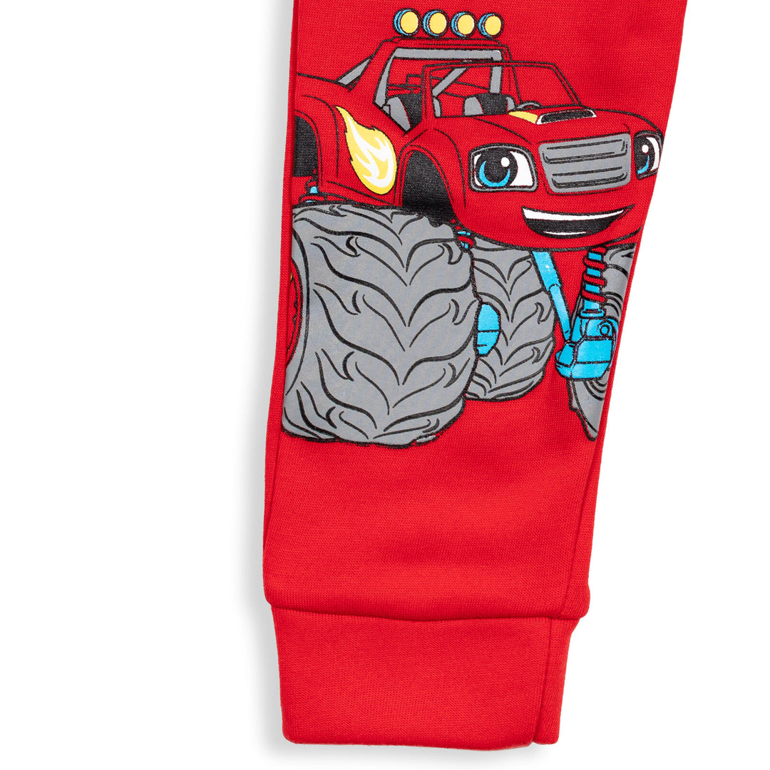 Blaze and the Monster Machines - Pack de 2 pantalones jogger de forro polar