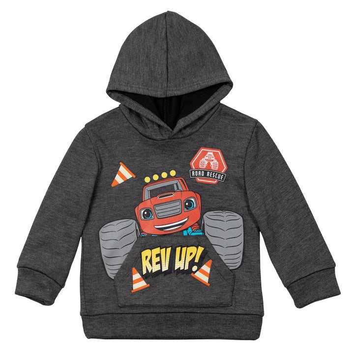 Blaze and the Monster Machines Sudadera con capucha de forro polar con bolsillo