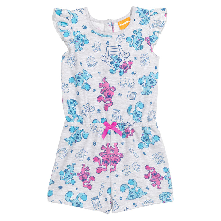 Blue's Clues French Terry Sleeveless Romper