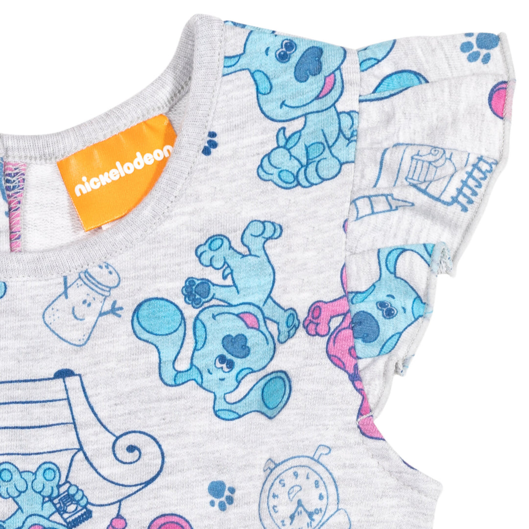 Blue's Clues French Terry Sleeveless Romper