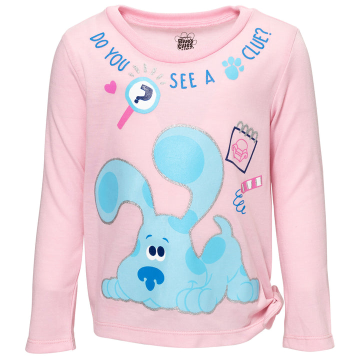 Blue's Clues & You! Knotted Long Sleeve T-Shirt & Leggings