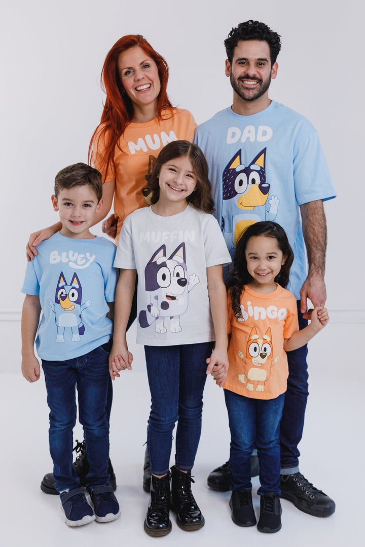 Bluey Bandit Dad Matching Family T - Shirt - imagikids