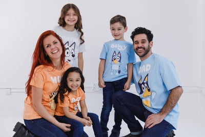 Bluey Bandit Dad Matching Family T-Shirt