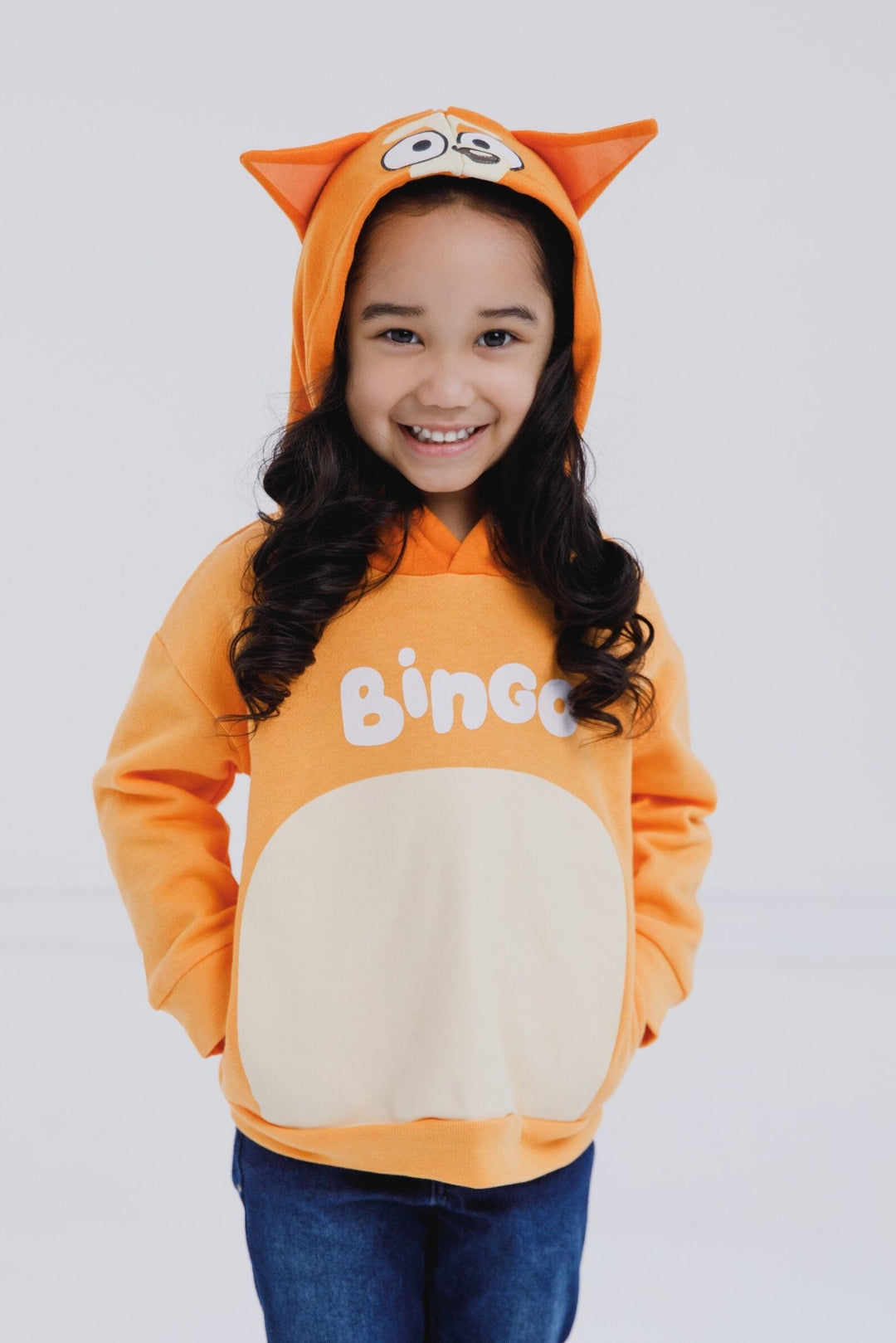 Bluey Bingo (Bluey) Fleece Matching Family Pullover Hoodie - imagikids