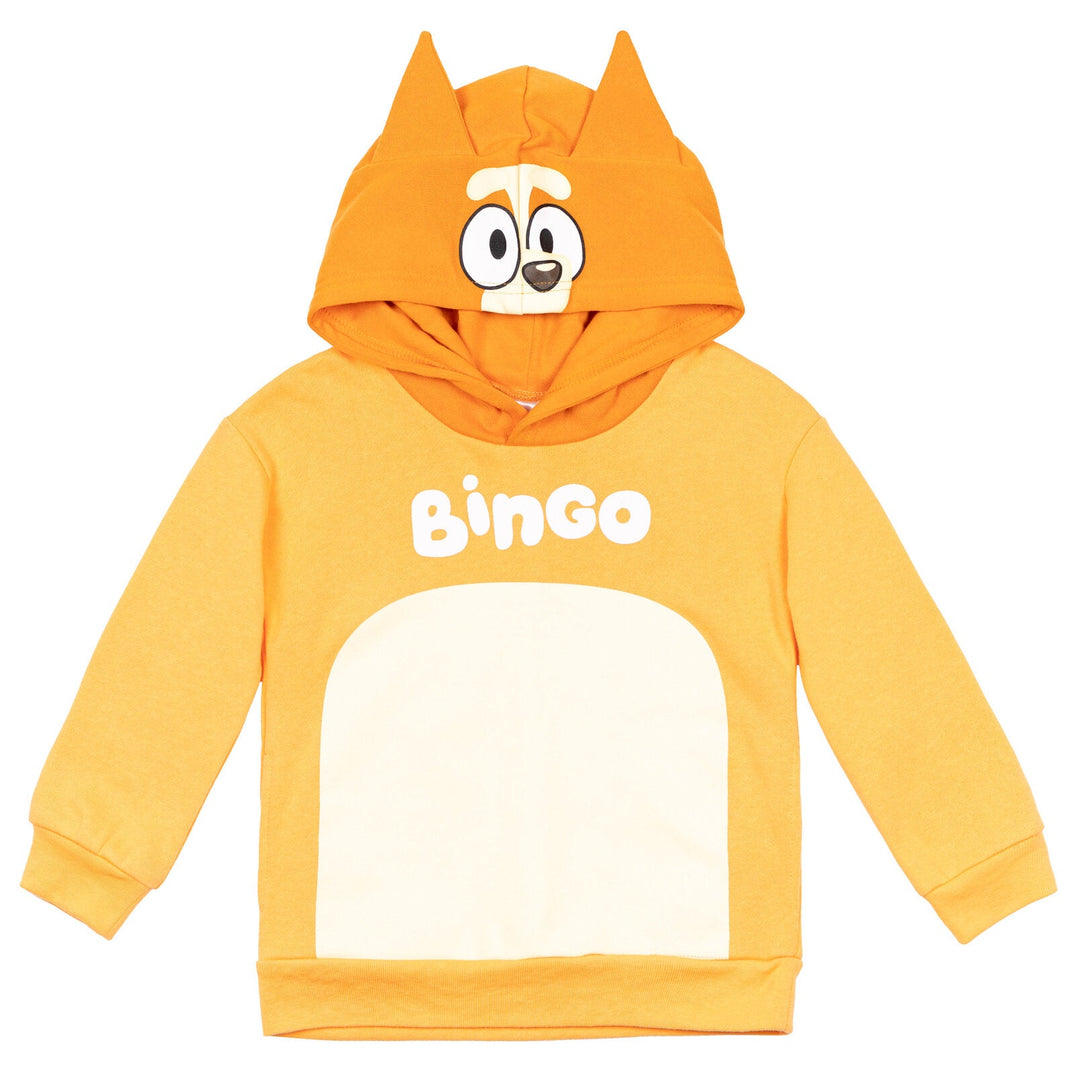 Bluey Bingo (Bluey) Fleece Matching Family Pullover Hoodie - imagikids