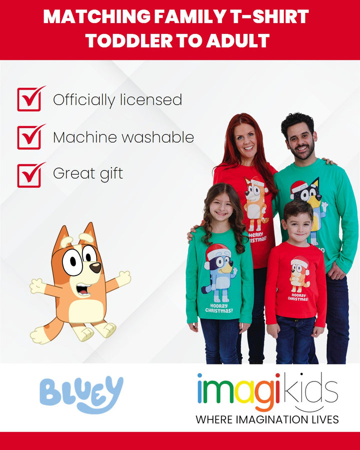 Bluey Bingo (Bluey) Matching Family Long Sleeve T-Shirt - imagikids