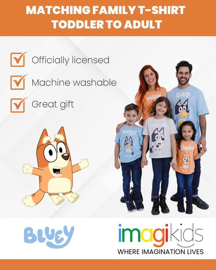 Bluey Bingo (Bluey) Matching Family T - Shirt - imagikids