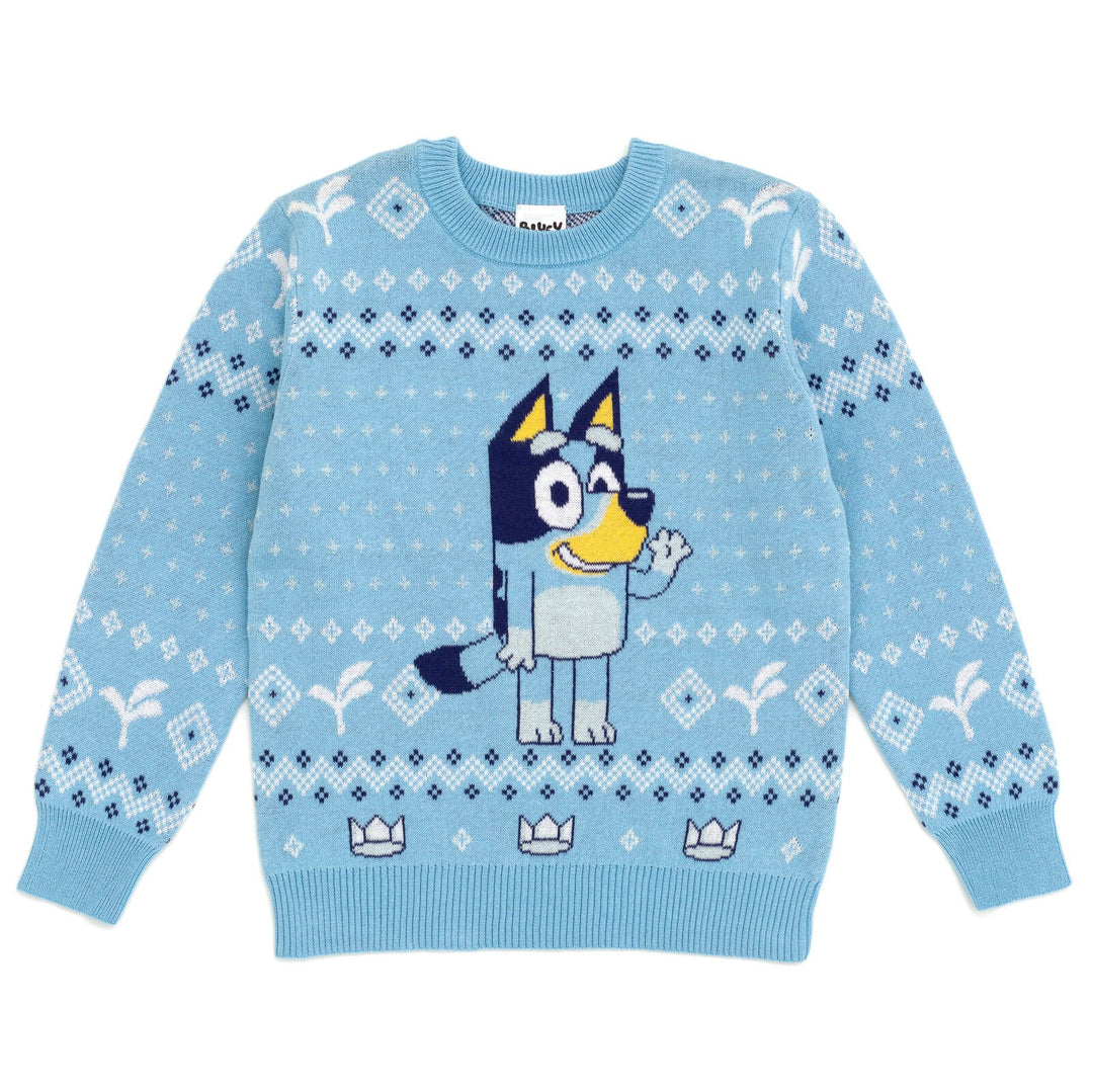 Bluey Cotton Gauze Long Sleeve Sweater - imagikids