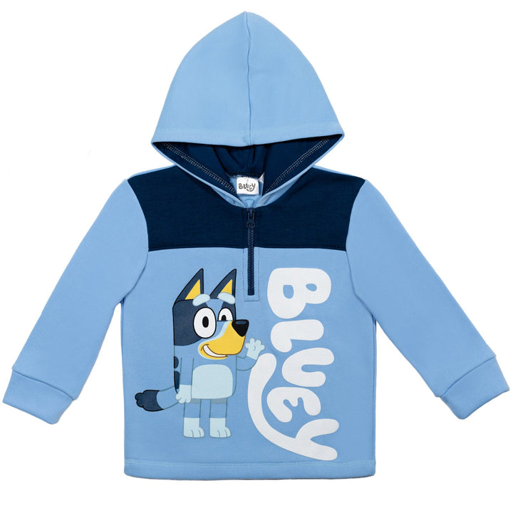 Bluey Fleece Half Zip Hoodie - imagikids