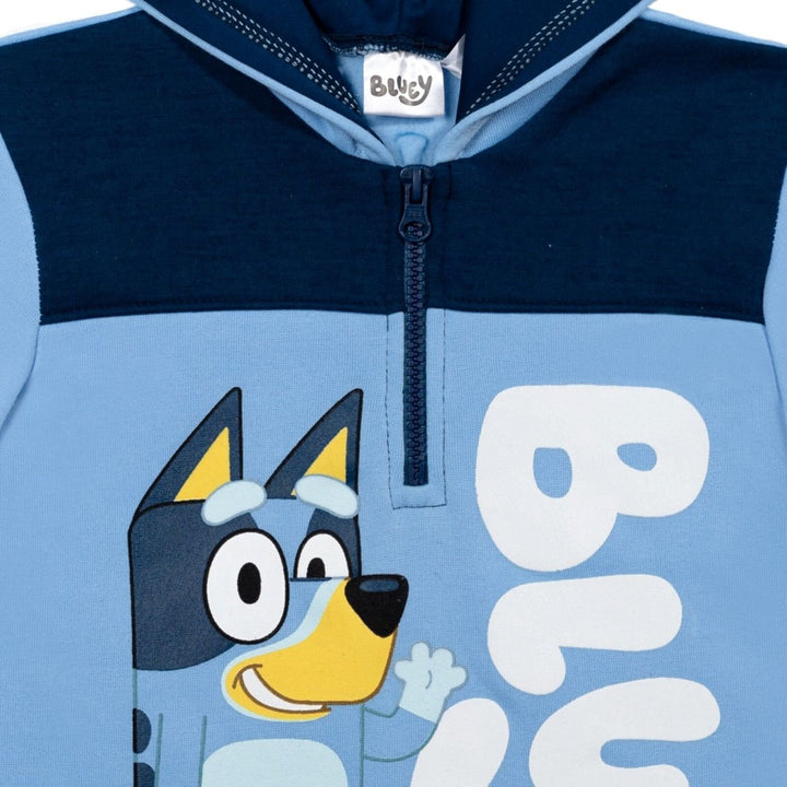 Bluey Fleece Half Zip Hoodie - imagikids