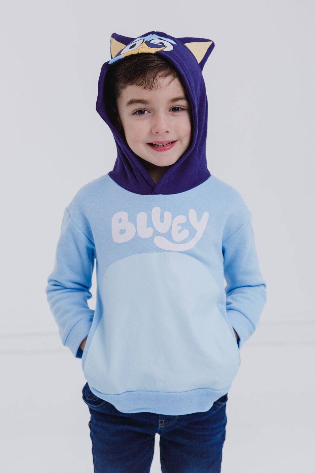 Bluey Fleece Matching Family Cosplay Pullover Hoodie - imagikids