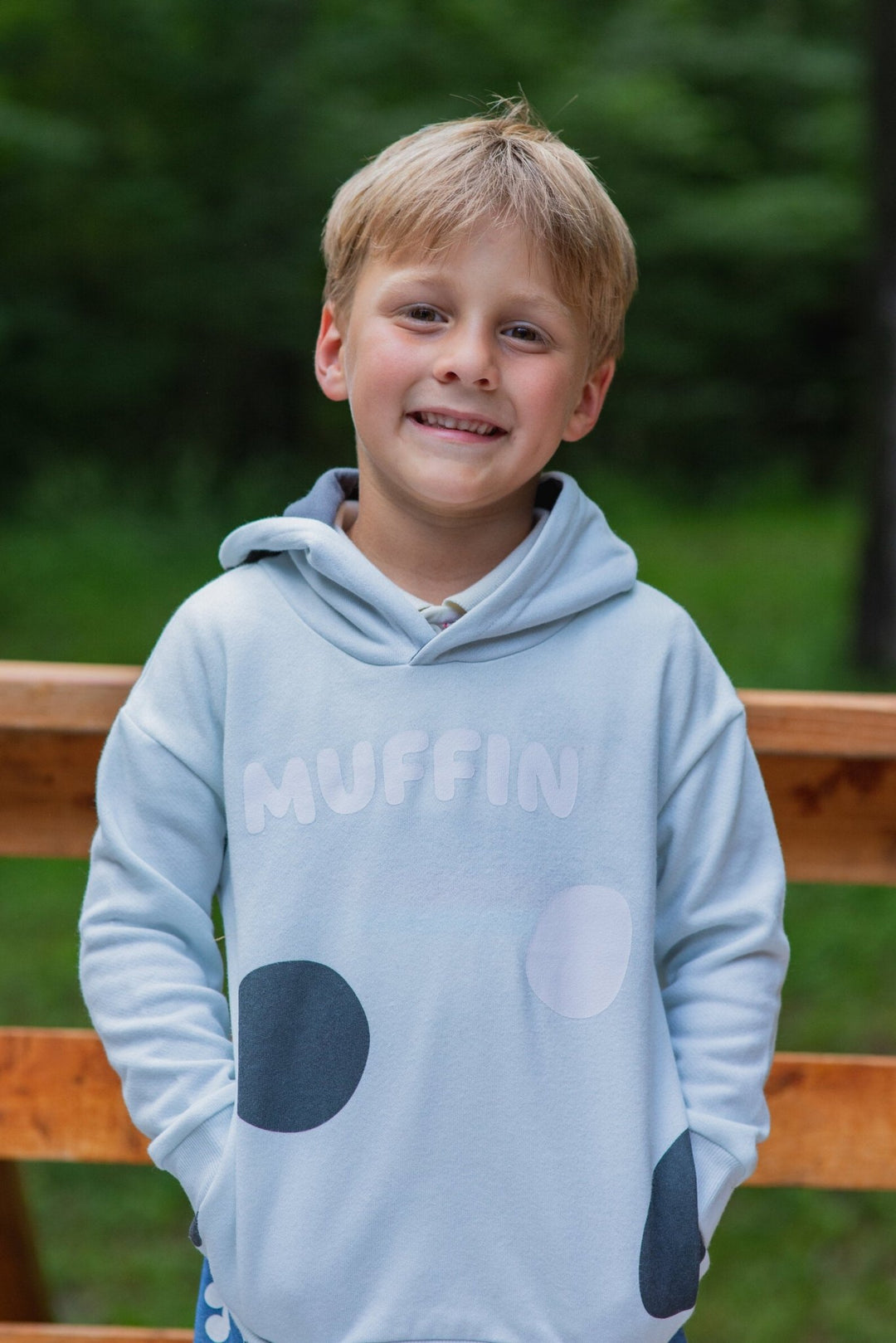 Bluey Fleece Matching Family Cosplay Pullover Hoodie - imagikids