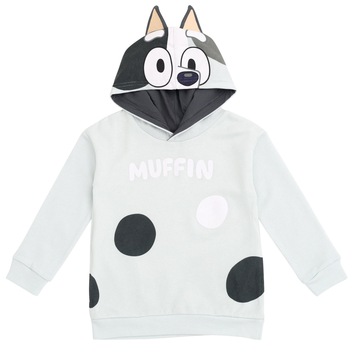 Bluey Fleece Matching Family Cosplay Pullover Hoodie