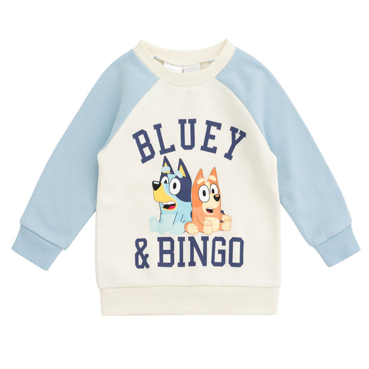 Bluey Fleece Sweatshirt and Jogger Pants Outfit Set Toddler to Big Kid - imagikids