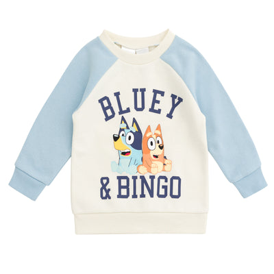 Bluey Fleece Sweatshirt and Jogger Pants Outfit Set Toddler to Big Kid