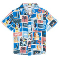 Bluey Hawaiian Button Down Dress Shirt