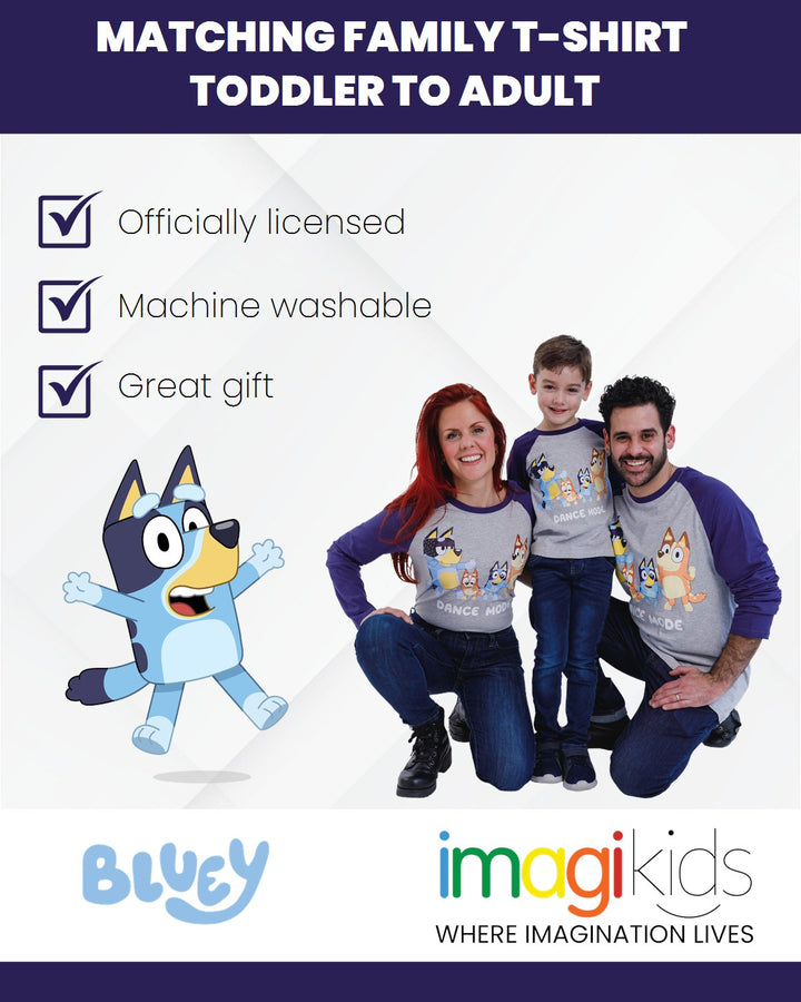 Bluey Matching Family Long Sleeve T - Shirt - imagikids