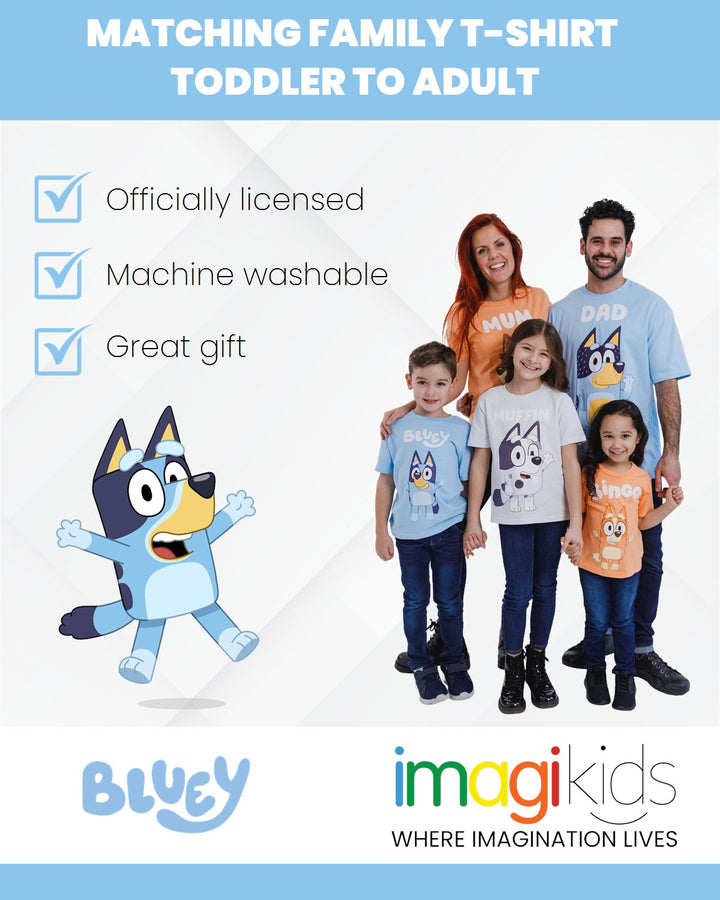 Bluey Matching Family T - Shirt - imagikids