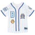 Bluey Mesh Baseball Jersey Athletic Button Down Shirt