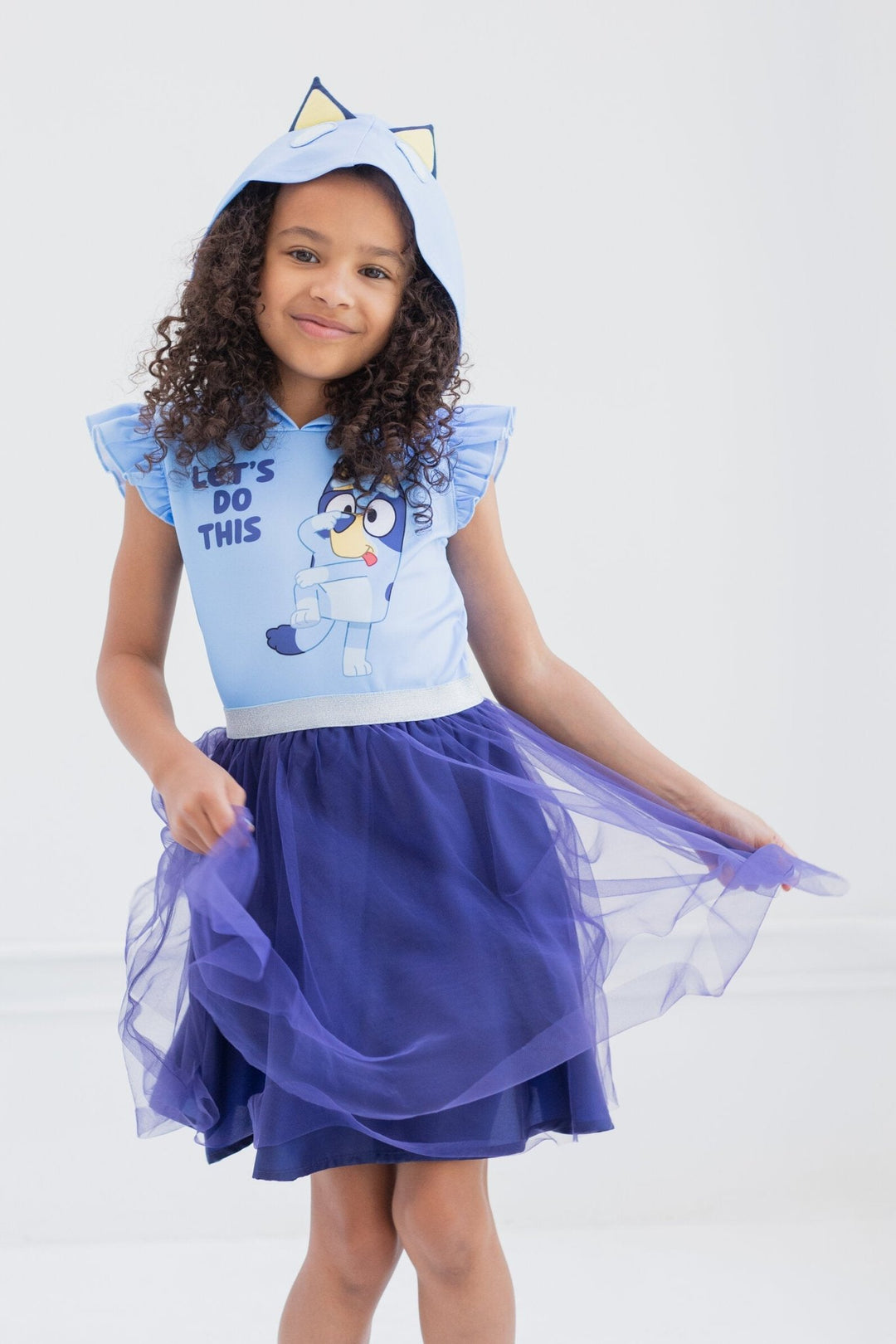 Bluey Mesh Cosplay Dress | imagikids Baby and Kids Clothing