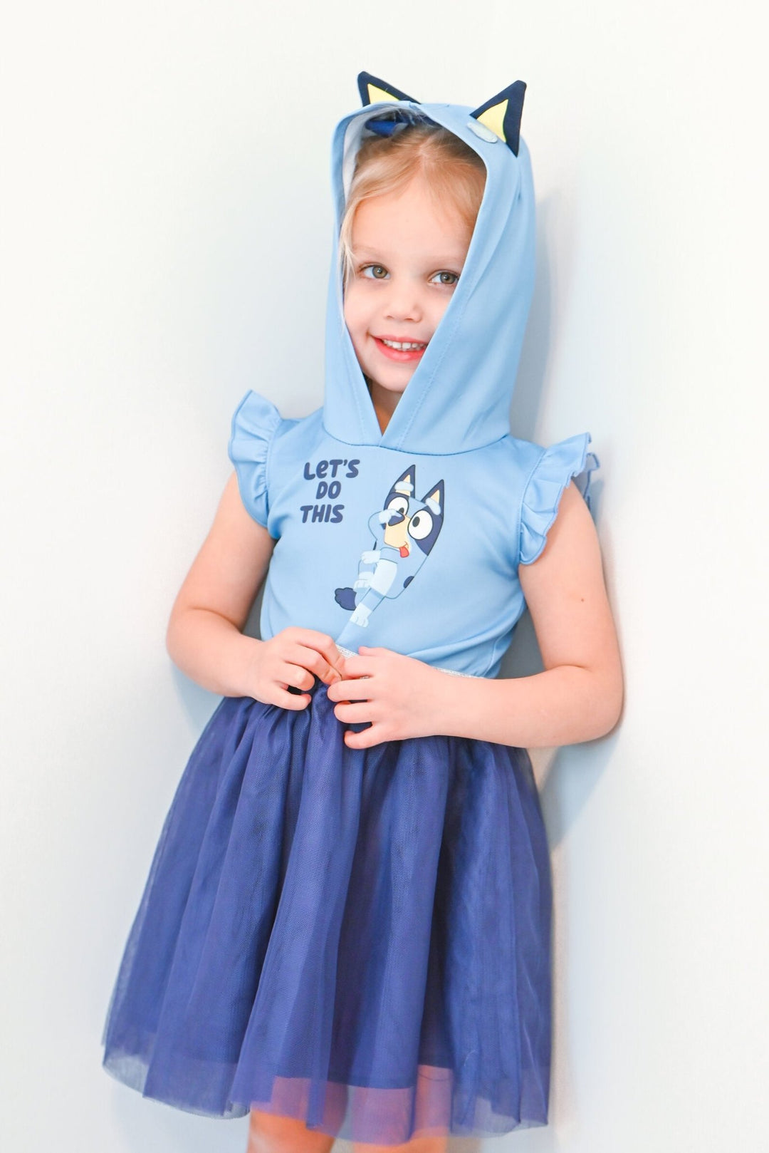 Bluey Mesh Cosplay Dress | imagikids Baby and Kids Clothing