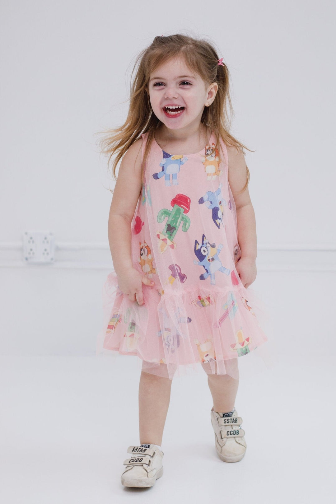 bluey dress toddler Bluey Mesh Dress – imagikids