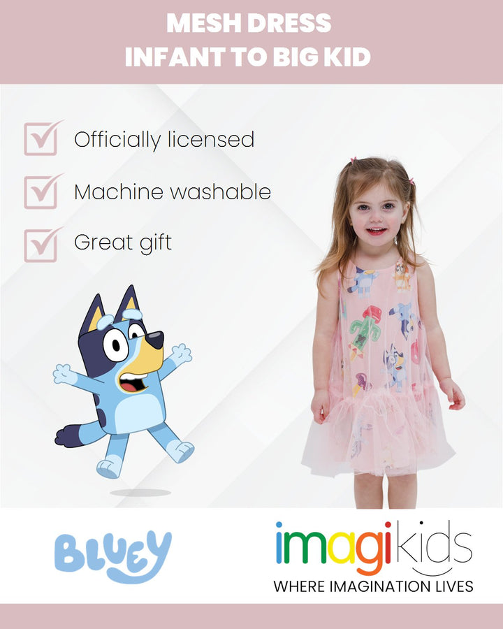 Bluey Mesh Dress - imagikids