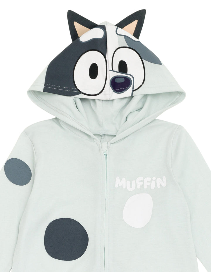 Bluey Muffin Zip Up Cosplay Coverall