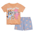Bluey T-Shirt and Chambray Shorts Outfit Set