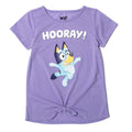 Camiseta gráfica Bluey anudado