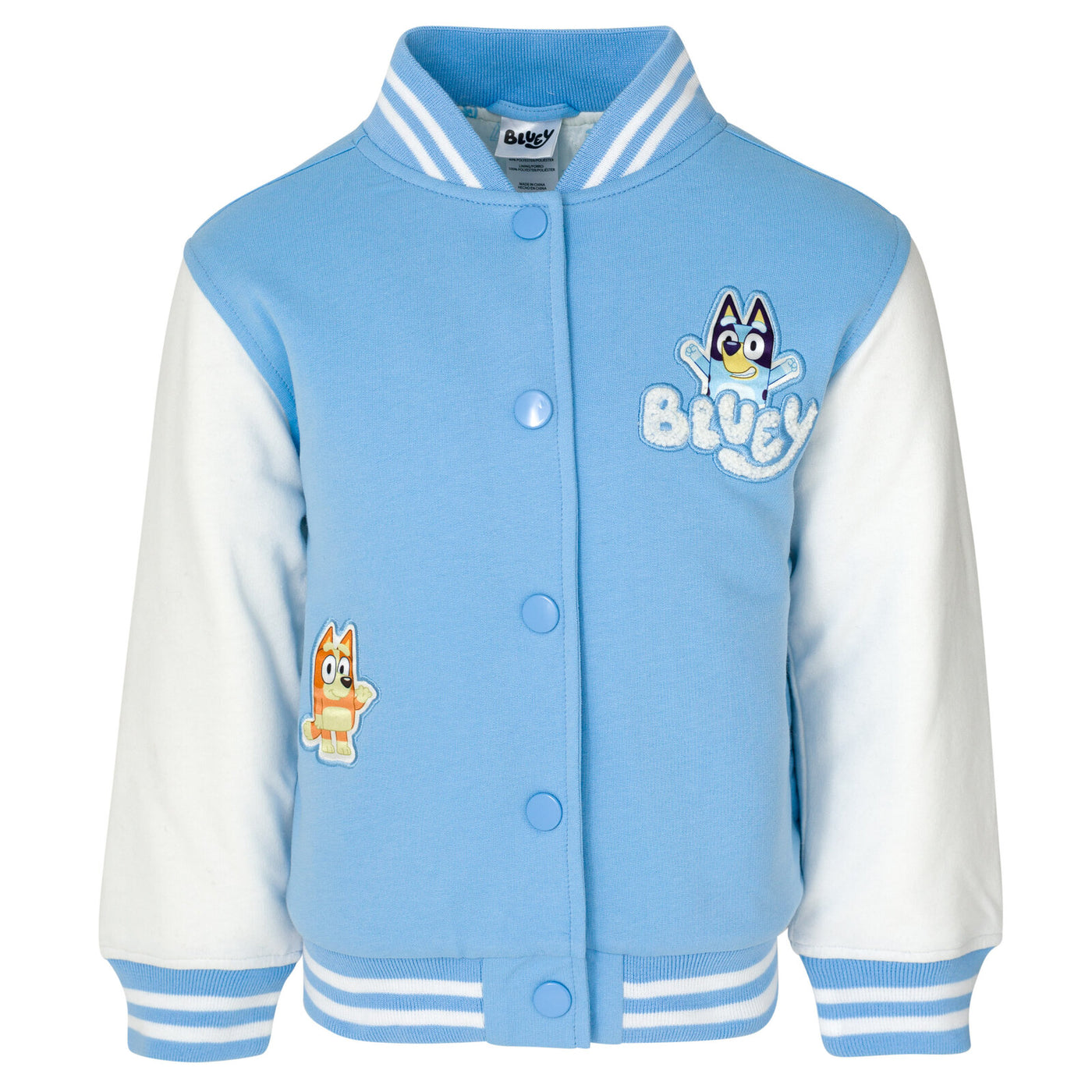 Bluey Varsity Bomber Jacket