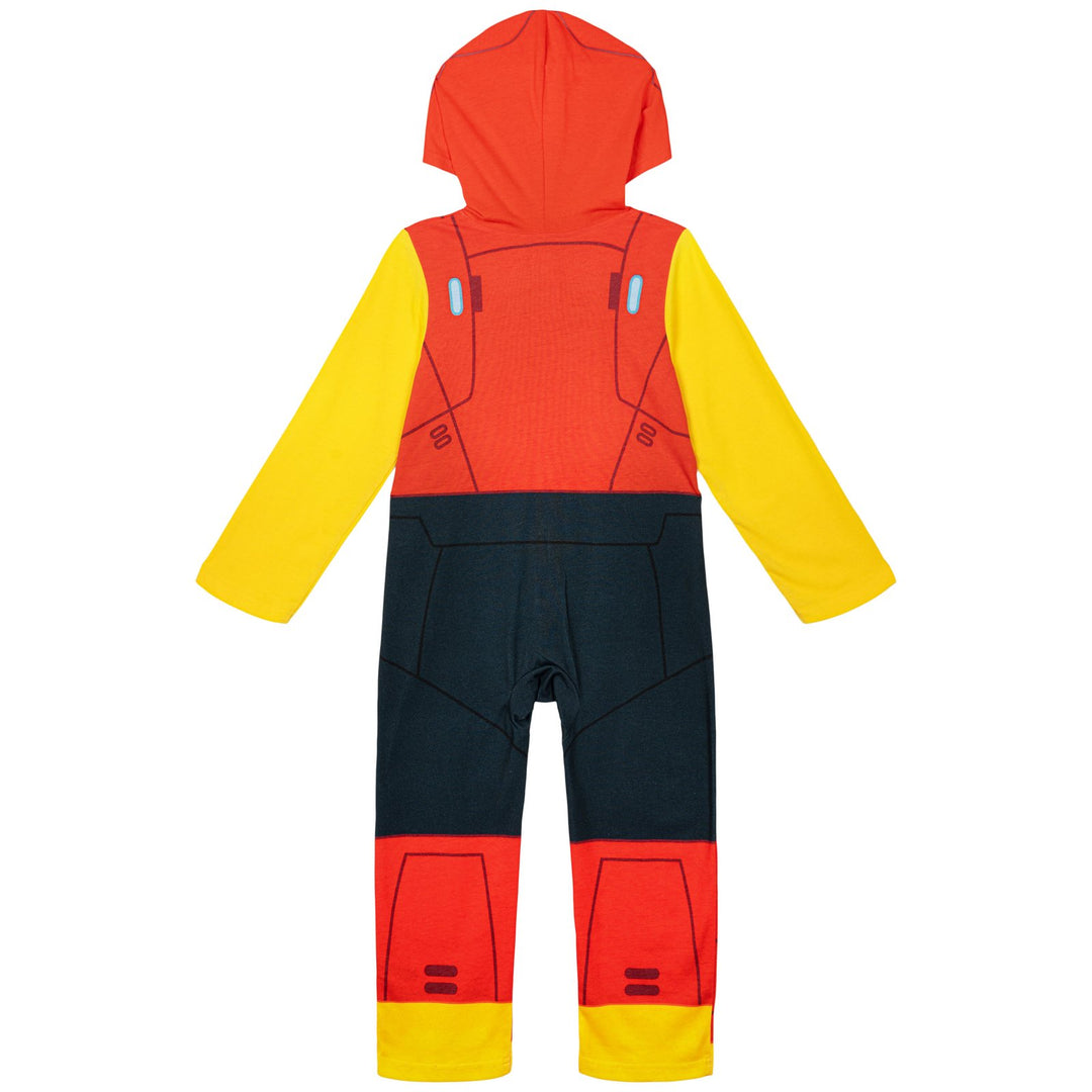 Marvel Iron Man and His Awesome Friends Boys' Cosplay Hooded One Piece Crimson