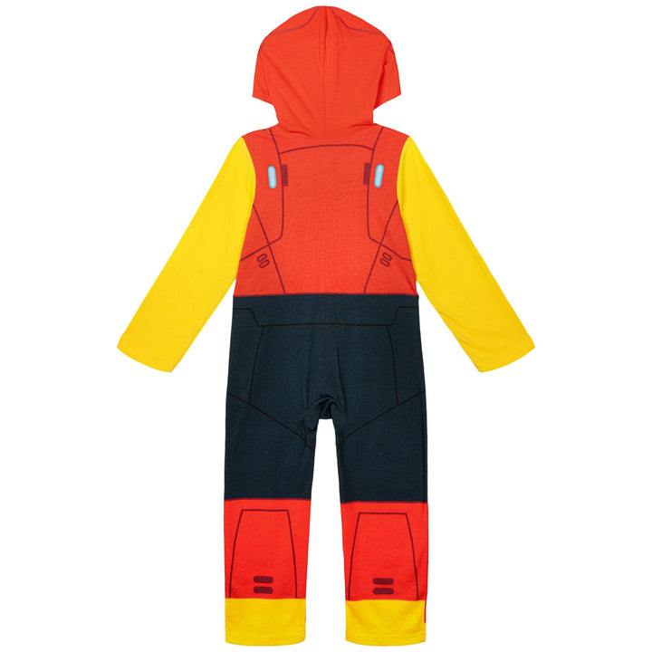 Marvel Iron Man and His Awesome Friends Boys' Cosplay Hooded One Piece Crimson