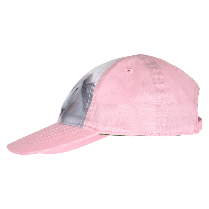 John Deere Baby Girls' Baseball Cap Pink and White