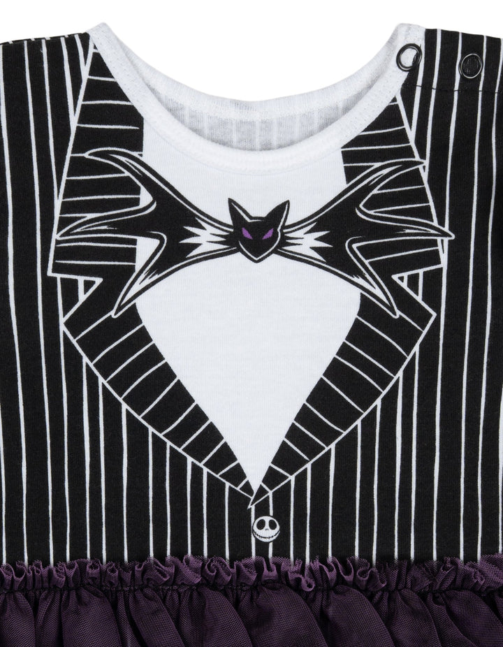 Nightmare Before Christmas Jack Skellington Dress and Headband Set Pinstripe