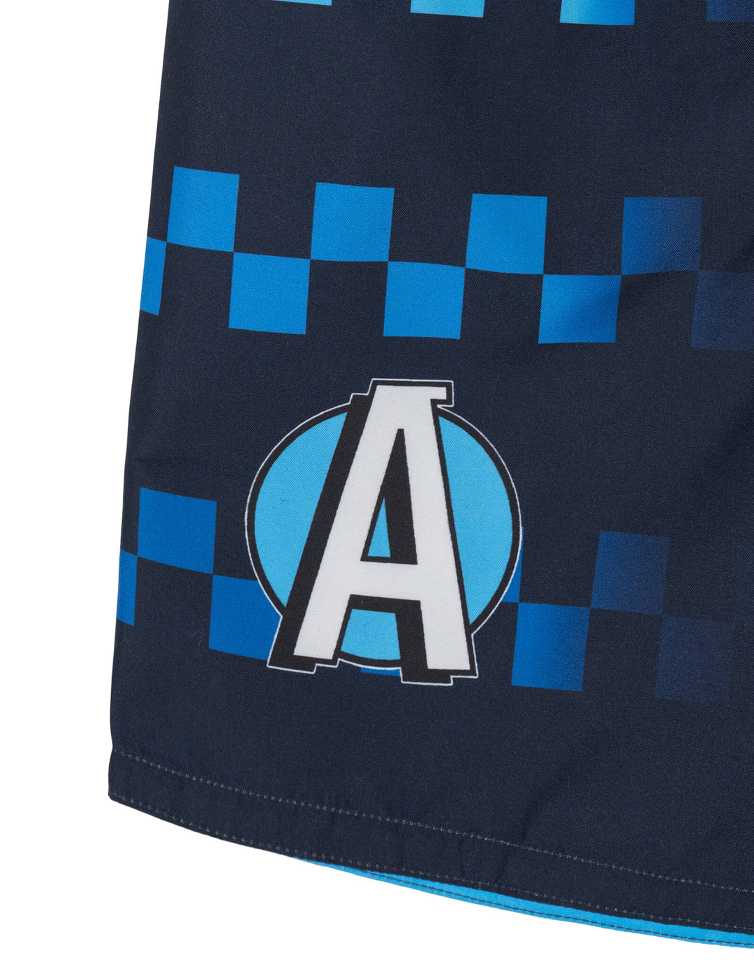 Marvel Avengers Boys' 2-Piece Rash Guard and Swim Trunks Set Navy Blue