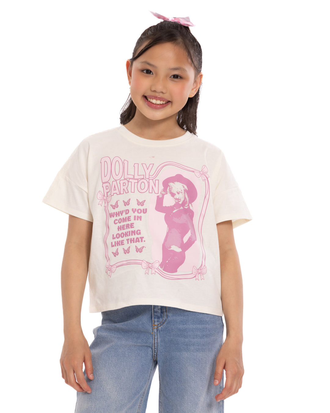 Dolly Parton Women's Graphic Short Sleeve T-Shirt Vanilla Ice
