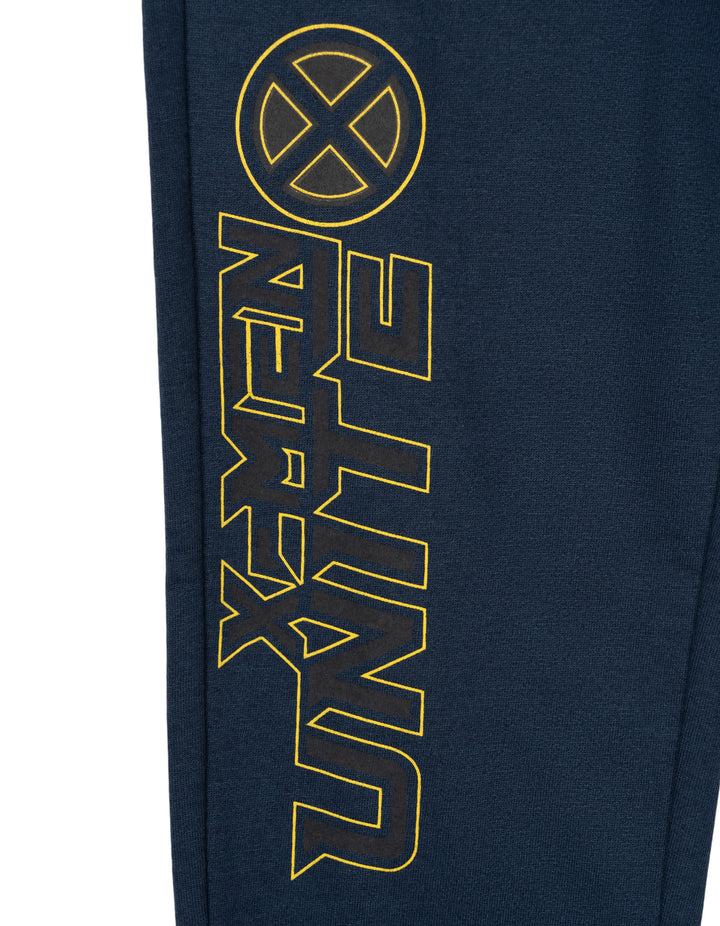 Avengers Marvel Comics Boys' Fleece Jogger Pants Grey Navy Green