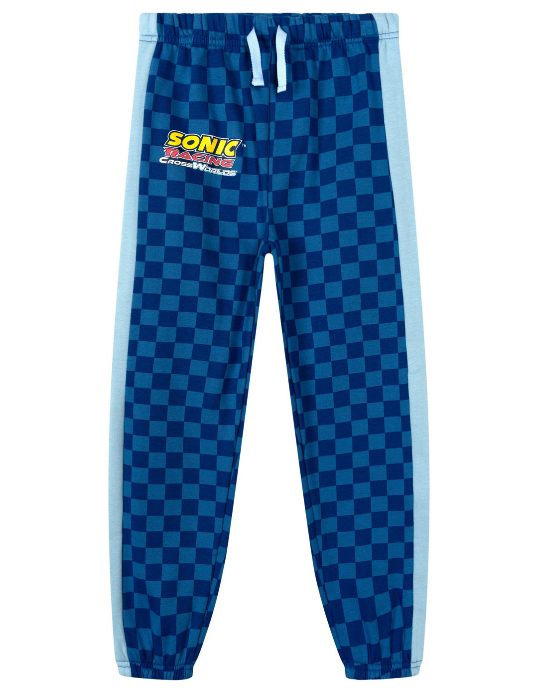 SEGA Sonic the Hedgehog Boys' Racing Fleece Sweatshirt and Pants Set Navy Blue