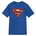 DC Comics Justice League Superman Women's Cosplay T-Shirt Victoria Blue