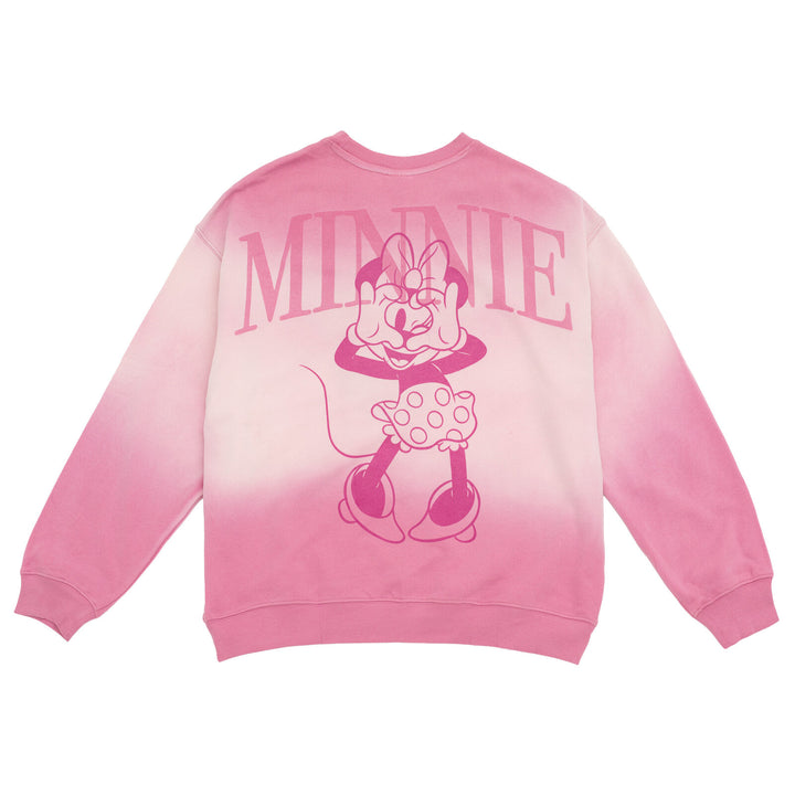 Minnie Mouse Women's Loungewear Sweatshirt Blush