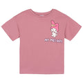 Hello Kitty My Melody Girls' Short Sleeve T-Shirt Mauve