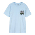 Monster Jam Grave Digger Men's Short Sleeve T-Shirt Sky Blue