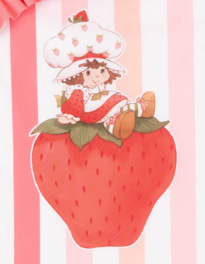 Strawberry Shortcake Girls' One Piece Bathing Suit Pink