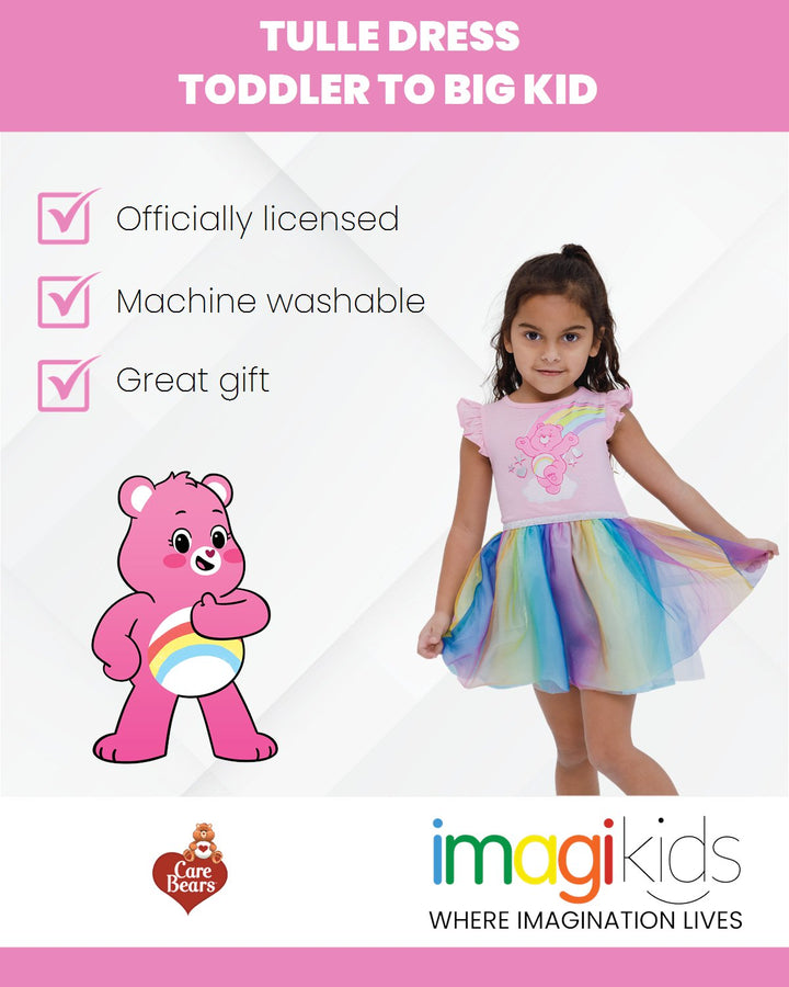 Care Bears Cheer Bear Tulle Dress - imagikids