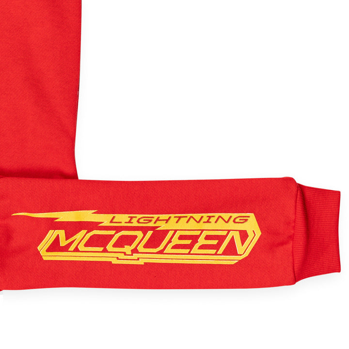 Sudadera con capucha y cremallera Cars Lightning McQueen Fleece